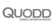 Quodd Logo in grayscale